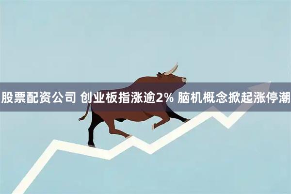 股票配资公司 创业板指涨逾2% 脑机概念掀起涨停潮